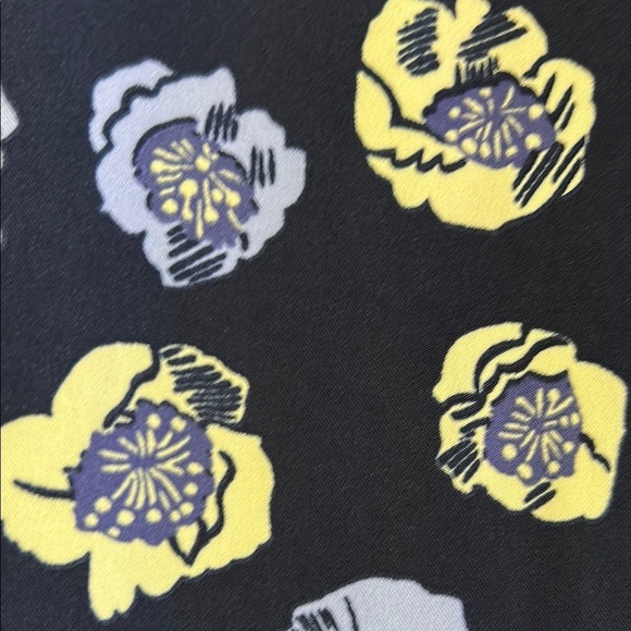 LOFT Blue 3/4 Sleeve Crew Neck Sundress - Picture 5 of 7